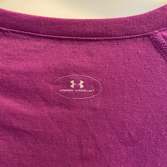 Under Armour Heat Gear Pink/Purple L Sleeve -SOLD - Picture 6 of 14